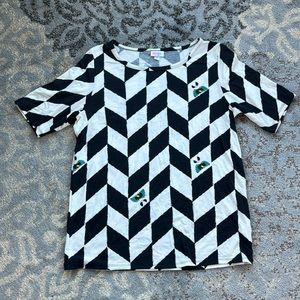 Lularoe Nightmare Before Christmas Gigi Top XL